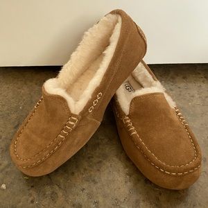 Ugg Ansley Chestnut Moccasin Slipper Womens Size 8
